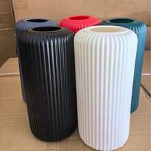 1/2/3pcs Plastic Roman Column Vase, Lightweight Luxury Vase, Suitable For Home Decor, Restaurant Decoration, Wedding Decoration Room Decor Flower Vase Glass Vase