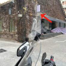 Deflettore parabrezza regolabile per Africa Twin XRV 650 XRV750T XRV650 CRF1000L XRV750
