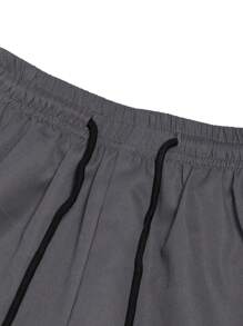 Yemwry Men's Solid Color Pocket Casual Pants, Everyday Wear