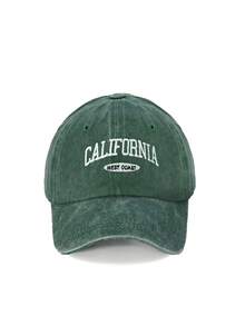 1pc Adjustable Unisex Baseball Cap With "CALIFORNIA WEST COAST" Embroidery, Washable, Outdoor Sun Protection - Baseball Cap - View 20
