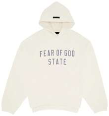 Fear Of God Essentials Fleece Cotton Autumn Winter Clothing Hoodie 'Shell'FW24 Fall Halloween Christmas Sweater Men And Women Unisex Tops - Màu be - Xem 1