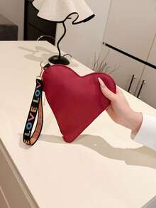 European And American Vintage Personalized Handbag Heart Bag New Niche Design Beautiful Elegant Fashionable Handbag - Multicolor - View 6