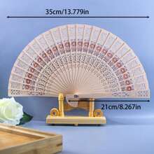 1pc/10pcs/20pcs/30pcs/50pcs Personalized Wooden Hand Fans, Customized With Name, Date, Suitable For Weddings, Bridesmaids, Party Favors, Gifts. Suitable For Festivals, Dance, Decoration, Cultural Events,School Supplies,Back To School,School Gift,For Office,For School,For Classroom,For Teacher Gifts,For University,For Colleague,For Dorm Rooms,For Teacher,For Boys And Girls,For Teenagers,Junior High School Students,Middle School Students,High School Senior High School Students,College Students,University Students,Freshman,Sophomore,Underclassmen