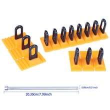 1 Set Of Manual Repair Tools For Unpainted Dents In Cars, Professional Car Body Repair Tools, Suitable For Removing Dents From Cars And Trucks, And A Pull Set - Orange - View 5