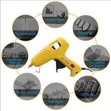 Dual Power Hot Melt Glue Gun, 60W, 100W, With LED - 查看 7