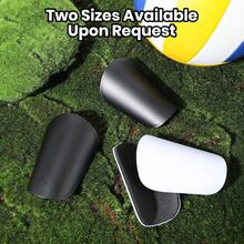 2 Pairs Mini Master Solid Color Football Shin Guards - Thick & Durable Mini Soccer Shin Guards, Suitable For All Seasons - Multicolor - View 8