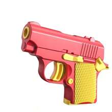 2025 Neuestes Upgrade - Taschengroße M1911 - Mechanischer Antrieb - Selbstspannung - Mini Pistole - Geburtstagsgeschenk - Ostergeschenk - Weihnachtsgeschenk - perfektes Geschenk, Pistole, Spritze, Spielzeugpistole, Mini Spielzeugpistole, Spritzpistole, Fidget-Spielzeugpistole, Spielzeugpistole, Pistolen, Luftgewehr (Farbe und Muster des Zubehörs sind zufällig)