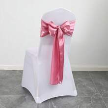 10 pièces Écharpe de chaise en satin avec nœud papillon, écharpes de chaise en satin vert sauge pour mariage, réception, événement, hôtel, décoration de chaise, convient pour toute fête intérieure ou extérieure. Décoratif et fonctionnel. Également applicable pour les fêtes de vacances, les mariages, les célébrations d'anniversaire, les sacs en organza, les chemins de table, les artisanats DIY, la décoration d'intérieur et les décorations de fête