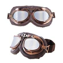 1pc Vintage Anti-Wind, Anti-Dust, Anti-Sand Cycling Goggles, Protective Eyewear For Cycling, Motorcycling, E-Bike, Helmets
