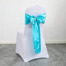 10 pièces Écharpe de chaise en satin avec nœud papillon, écharpes de chaise en satin vert sauge pour mariage, réception, événement, hôtel, décoration de chaise, convient pour toute fête intérieure ou extérieure. Décoratif et fonctionnel. Également applicable pour les fêtes de vacances, les mariages, les célébrations d'anniversaire, les sacs en organza, les chemins de table, les artisanats DIY, la décoration d'intérieur et les décorations de fête