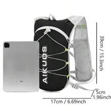 Running Vest Backpack For Men Women, Camel Hydration Vest, Hydration Backpack For Hiking Trail Running Cycling Race Marathon, Running Phone Holder Vest(Only Backpack Without Bladder)
