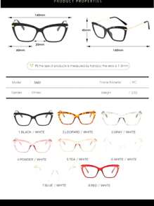 Armação Para Óculos De Grau Feminino Oculos Leitura