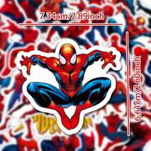 Disney Disney MARVEL 32 PCS Set Of Cool Anime Stickers,Spider Man Stickers,Avengers Stickers,Phone Stickers,IPad Stickers,Decals,Motorcycle,Luggage,Guitar Skateboard,Refrigerator Stickers,Computer Stickers,Cartoon Classic Stickers For Fun,Gifts,Stickers