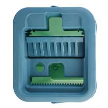 Mop And Bucket With Wringer Set, Hands-Free Flat Floor Mop And Bucket, With 2 Washable Microfiber Pads, Wet And Dry Use, Floor Cleaning System