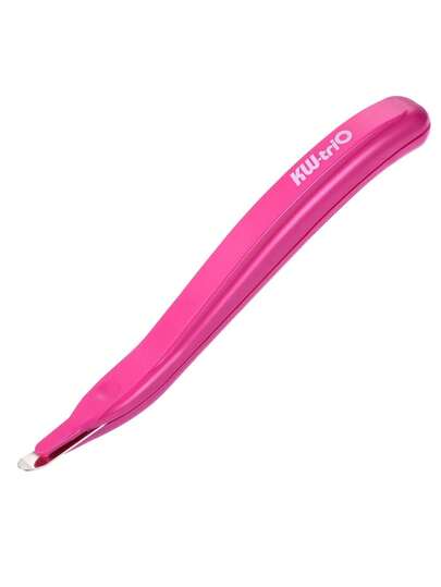 1pc Flat Staple Remover Push Style Portable Magnetic Staples Removal Tool For Office School Stationery