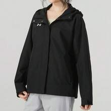 Under Armour Women's Comfortable Hooded Casual Jacket, Sports Jacket 23600402-001 - Black - View 6