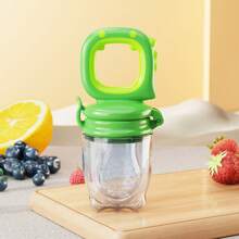 Baby Fruit Bite Toy Cute Dinosaur Shape Vegetable Bite Bag Colorful Infant Pacifier Bag Fruit & Vegetable Bag Complementary Food Feeder Pacifier Mesh Bag Fruit Feeding Bite Toy Silicone Mesh Bag Baby Feeding Tableware Sealed Bag Silicone Infant & Baby Bite Toy