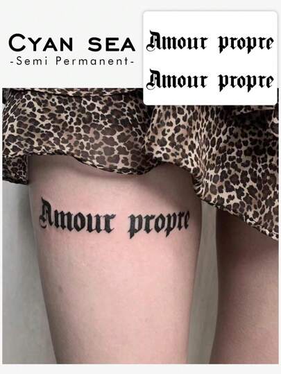 1 Piece Simple & Practical Multipurpose Temporary Tattoo