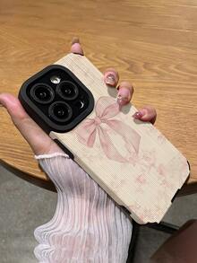 Funda de teléfono suave y a prueba de golpes con estampado floral vertical de 1 pieza con lazo, compatible con Apple 16/16 Plus/16 Pro/16 Pro Max - Multicolor - Ver 5