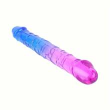 Double Anal Penetration Sex Toy Double Big Dildo Adult Goods Realistic Flexible Jelly Penis Cock Butt Plug G-Spot Stimulation,Sex Toys.Sexy Toys