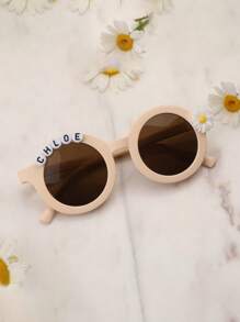 Personalisierte Blume Gänseblümchen Mädchen Brillen mit Namen | Personalisiertes Geburtstagsgeschenk Modebrillen geeignet für den täglichen Gebrauch