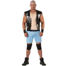 Morph Costumes Stone Cold Steve Austin Wrestling Costume - WWE Adult Fancy Dress Outfit For Halloween Parties, Cosplay, And Wrestling Fans - Black - View 2