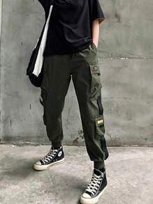 Women's Outdoor Cargo Pants Airborne Functional Streetwear Multiple Pockets Harem Pants