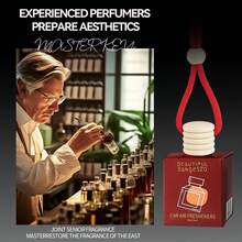 1 件 8ml 汽车悬挂式空气清新剂，节日必备，送给女性的可爱礼物，汽车香氛，可爱的汽车空气扩散器，持久留香的汽车空气清新剂，女士汽车清新剂，香味持久，适合日常旅行，汽车除臭和增强香味，可作为母亲节和情人节的礼物 - 彩色 - 查看 6