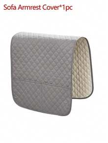 1 件套沙发扶手套带口袋纯色沙发扶手套防脏扶手椅悬挂式收纳袋可放置遥控器手机