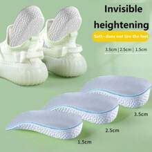 Height Increase Insole Orthopedic Insoles For Man Insoles For Shoes Cushioning Insoles Sea Height Growing Sole XID05