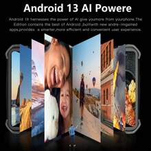 Qetupa 7 Zoll Mecha Lern-Tablet für Kinder mit Hülle, Android 13 Kinder-Tablet, A133 Quad-Core 1,6 GHz Prozessor, 2 GB RAM + 32 GB ROM, 1024*600 IPS Touchscreen, 3000 mAh Akku, 0,3 MP + 2,0 MP Dual-Kamera, 802.11b WLAN 2,4G