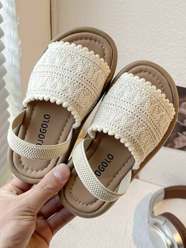 Sandalias/Pantuflas hechas a mano con suela de pulpa de madera Boken, cómodas, antideslizantes, resistentes al desgaste, de moda a juego para niños