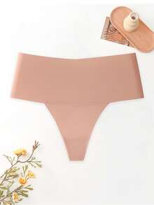 11pcs Mature Charm - Elegant Casual - Sporty Casual - Comfort Minimalist Casual - Regular Casual Seamless Knit Fabric Comfortable Zebra Pattern & Solid Color Women's Hipster Panty Set