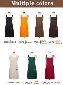 Custom Logo Apron,Custom Apron, Personalized Logo Apron, Restaurant Apron, Chef Apron, Barista Apron, Apron With Pockets, Custom BBQ Apron, Baking Apron,Custom Kitchen Apron, Father's Day Gifts, Father's Day Gifts,Mother's Day Gifts,Gifts For Mom