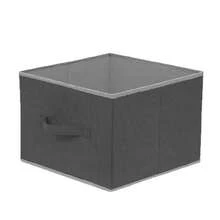 1pc 3/4/5/6-Tier Closet Hanging Rack, Beige Suspended Clothes Storage Organizer With Pocket, Grey/Black Color Options