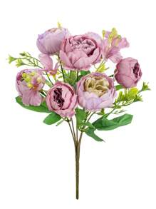 1/3PCS Artificial Peony Flowers Bouquets Hydrangea Ball Chrysanthemum Halloween Valentine's Day Gifts Birthday Party Decorations Wedding Flower Baskets Bride Holding Flowers Home Furnishings Dining Rooms Bedrooms Windowsills Vases For Decorations New Year Decorations Outdoor Gardens Start Of School Season