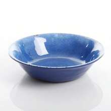 New Style Mauna 12 Pc Dinnerware Set - Cobalt Blue - Crackle Look Decal - Melamine - 1 - View 7