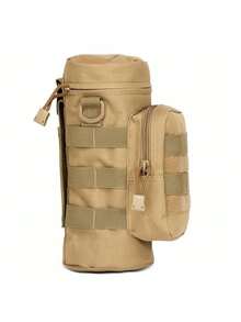 1pc Outdoor Camouflage Water Cup Protective Cover Waist Hanging Water Cup Cover Tactical Military Fan Travel Portable Water Cup Cover Suitable For Most Cup Types Travel Accessories Travel Supplies - Multicolor - View 5