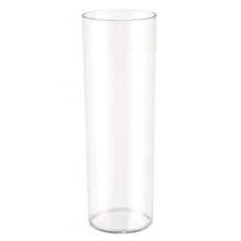 1 pièce Vase cylindrique en acrylique, vase à fleurs transparent de style contemporain pour fleurs fraîches, plantes hydroponiques, décoration de la maison ou du mariage, centre de table de restaurant - durable et incassable