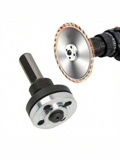 10mm Drill Angle Grinder Metal Connection Kits - Grinding Adapter For Cutting Discs & Polishing Wheels