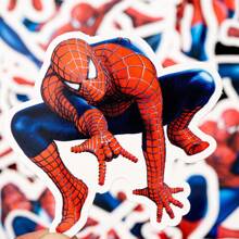 Disney Disney MARVEL 32 PCS Set Of Cool Anime Stickers,Spider Man Stickers,Avengers Stickers,Phone Stickers,IPad Stickers,Decals,Motorcycle,Luggage,Guitar Skateboard,Refrigerator Stickers,Computer Stickers,Cartoon Classic Stickers For Fun,Gifts,Stickers