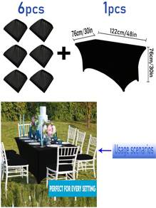 (Limited Time Offer) 1 PU Leather Chair Cover, 100% Waterproof/Oil-Proof, With Removable Padding, Suitable For Chairs And Stools, Suitable For All Seasons, For Outdoor Use, Restaurants, Kitchens, Hotels, Weddings, Banquets, Picnics, Gardens, And Home Decor. Perfect For Halloween, Christmas, Easter, Thanksgiving, Eid, Birthday Parties, Cocktail Parties, And Chair Decoration For All Important Occasions.