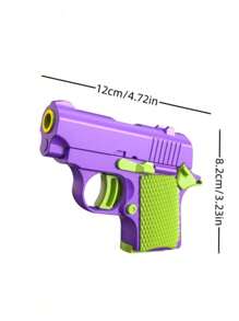 2025 Neuestes Upgrade - Taschengroße M1911 - Mechanischer Antrieb - Selbstspannung - Mini Pistole - Geburtstagsgeschenk - Ostergeschenk - Weihnachtsgeschenk - perfektes Geschenk, Pistole, Spritze, Spielzeugpistole, Mini Spielzeugpistole, Spritzpistole, Fidget-Spielzeugpistole, Spielzeugpistole, Pistolen, Luftgewehr (Farbe und Muster des Zubehörs sind zufällig)