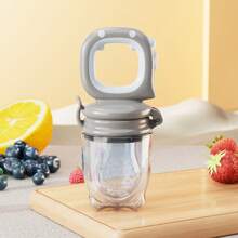 Baby Fruit Bite Toy Cute Dinosaur Shape Vegetable Bite Bag Colorful Infant Pacifier Bag Fruit & Vegetable Bag Complementary Food Feeder Pacifier Mesh Bag Fruit Feeding Bite Toy Silicone Mesh Bag Baby Feeding Tableware Sealed Bag Silicone Infant & Baby Bite Toy