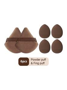 6/14件套化妆刷及海绵套装，包含12支化妆刷，其中3支为双头多功能刷，采用优质合成纤维制成，涵盖散粉刷、粉底刷、晕染刷、蜜粉刷、腮红刷、遮瑕刷、眼影刷等多种类型，适合所有肤质和用户。另含2个化妆海绵。 - 彩色 - 查看 12