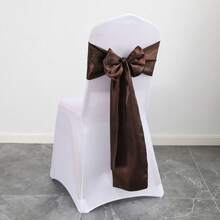 10 pièces Écharpe de chaise en satin avec nœud papillon, écharpes de chaise en satin vert sauge pour mariage, réception, événement, hôtel, décoration de chaise, convient pour toute fête intérieure ou extérieure. Décoratif et fonctionnel. Également applicable pour les fêtes de vacances, les mariages, les célébrations d'anniversaire, les sacs en organza, les chemins de table, les artisanats DIY, la décoration d'intérieur et les décorations de fête