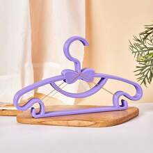 30 piezas de clips de plástico con lazo para colgar, perchas para bebé antideslizantes para organizar la ropa de bebé/niño pequeño, ultra delgadas
