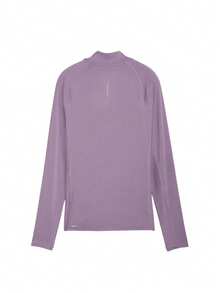 PUMA 525755 - Women's Raglan Sleeve Zip-Up Front Athletic Jacket - Purple - View 2