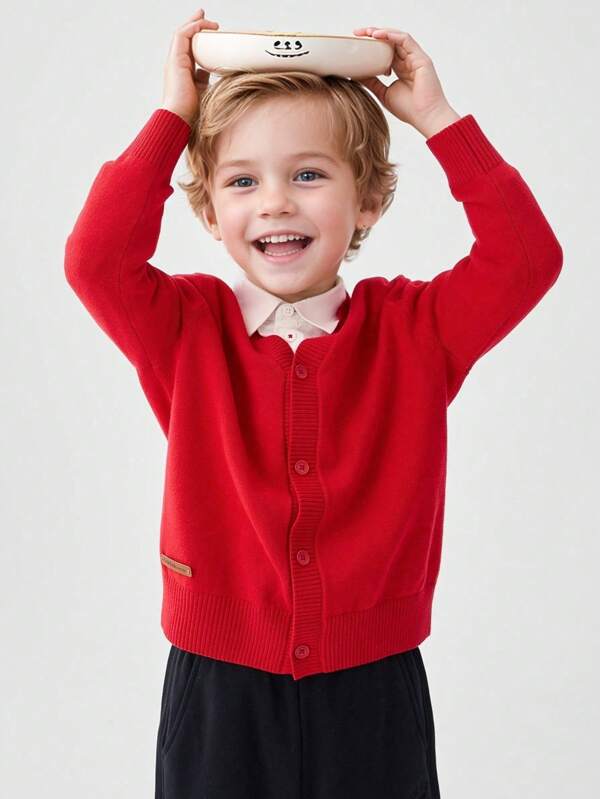 Balabala Kids' Knit Cardigan For Boys And Girls, Spring Style