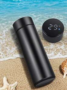 500毫升/16.9盎司多巴胺色保温杯，不锈钢双层真空保温杯，适用于早餐牛奶、咖啡、个性化礼品、多功能户外运动杯、冷水杯、咖啡杯、情侣杯，内置保温茶室，适用于学校、旅行、工作、办公室、礼品、周年纪念日、情人节、生日、茶室、毕业典礼等场合。